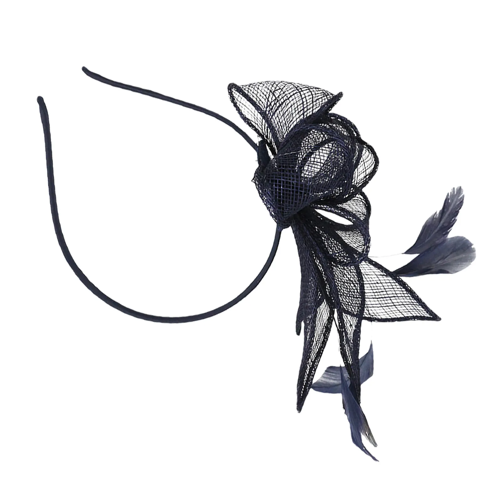 

Очаровательная маленькая заколка-фасцинатор в винтажном стиле для волос, для свадьбы, чаепития, коктейль-вечера, Хэллоуина, головные уборы для чаепития