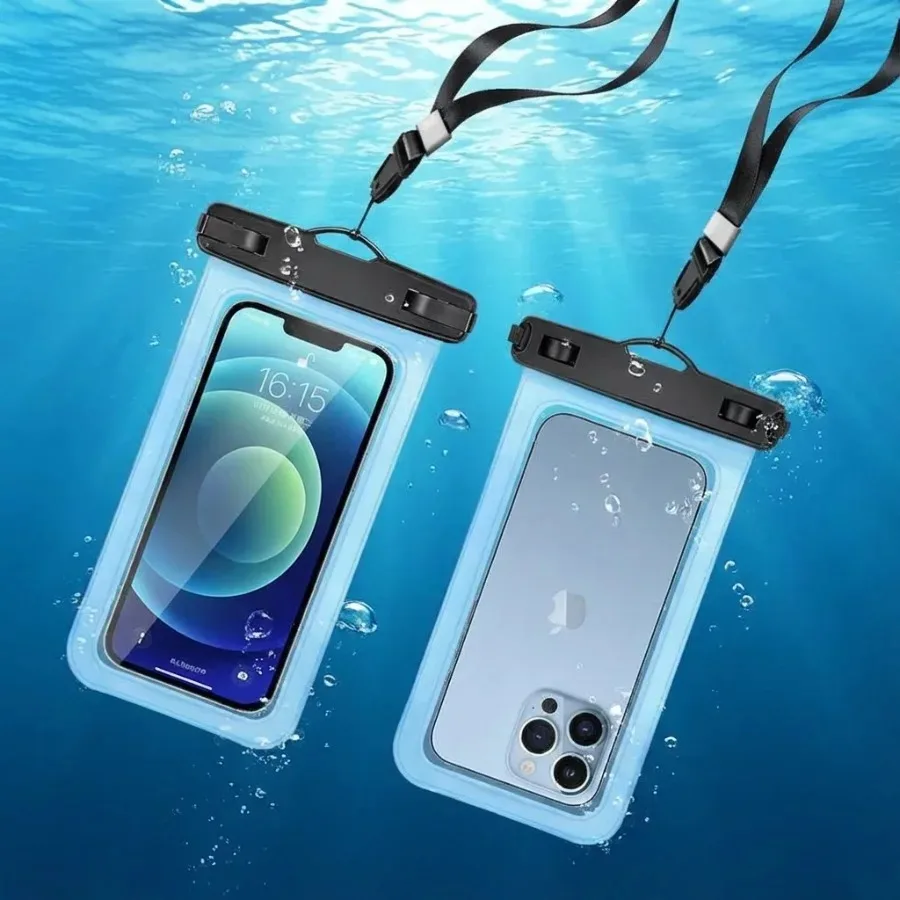2PCS Waterproof Phone Pouch Sealed Dry Bag - Sandproof Protection for Beach Swimming Water Sports - Reliable & Portable - Image 6