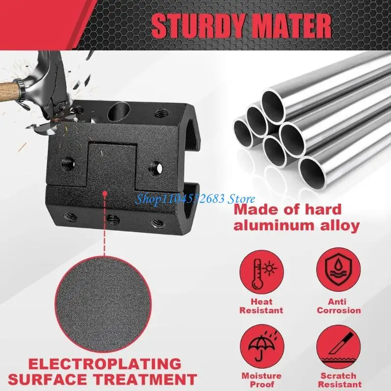 Y6GD Clip Aluminium Packouts Adapter for Power Tool Packouts System Rails Packouts Adapter