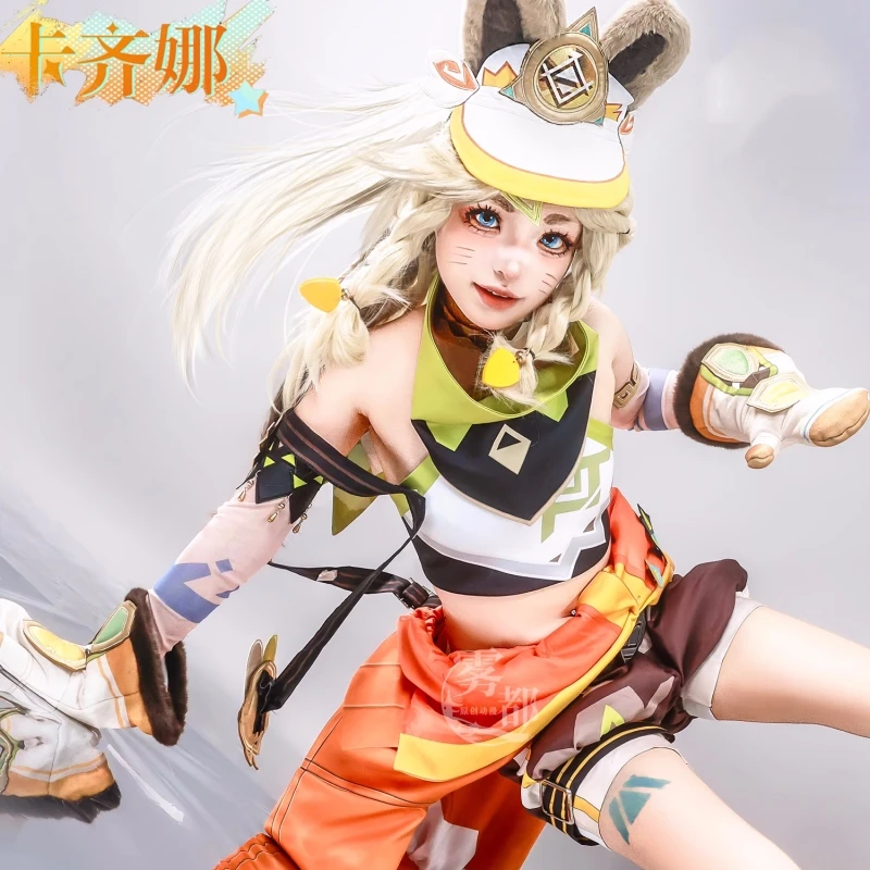 

Kachina Cosplay Game Genshin Impact Anime Women Fashion Uniform Role Play Clothing Halloween Costumes Plus Size Stock