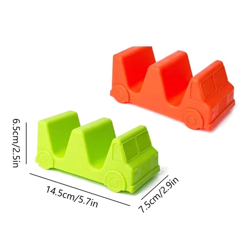 Mexicaanse Pannenkoeken Rek Maïs Pannenkoek Roll Rack Auto Vormige Pannenkoek Rack Creatieve Pannenkoek Display Stand Voedsel Container Keuken Tool