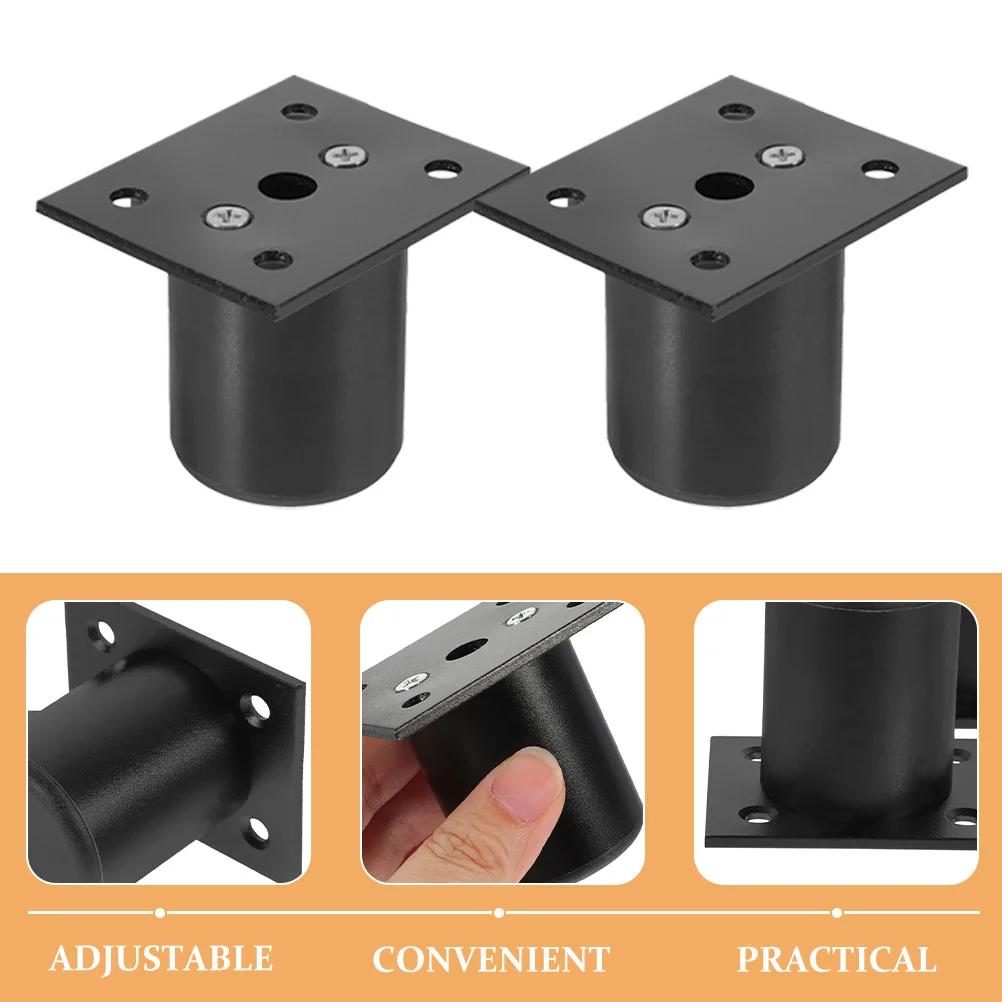 

4Pcs Adjustable Furniture Legs Metal Alloy Feet for Sofa Cabinet Table Desk Wear Resistant Stable Mounting Kit