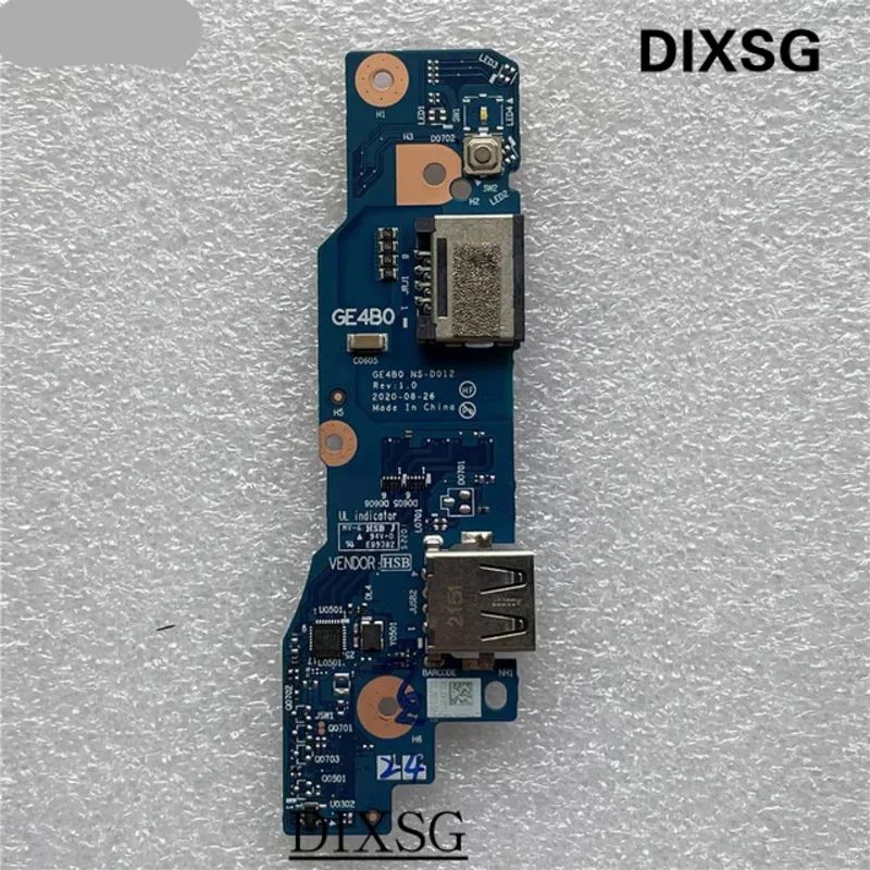 5c50z44714 new and original laptop for Lenovo ThinkPad E14 Gen 2 power on board USB small board RJ45 network port ge4b0 ns-d012