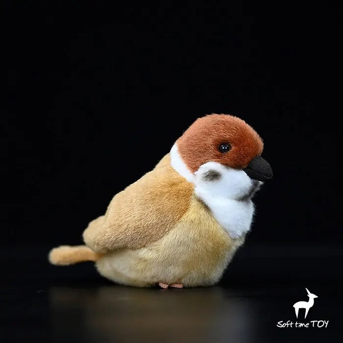 Fat Chick Series : Realistic Sparrow Knickknack,nicknack,Small ornaments and miniature models