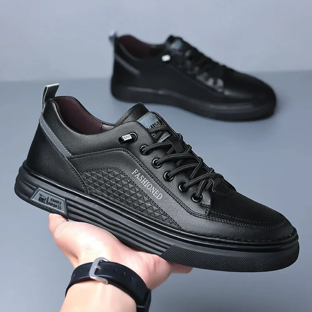 

2026 Men Small White New Korean Style All-match White Shoes Flat Sneakers Men's Trendy Sports Casual Shoes Breathable