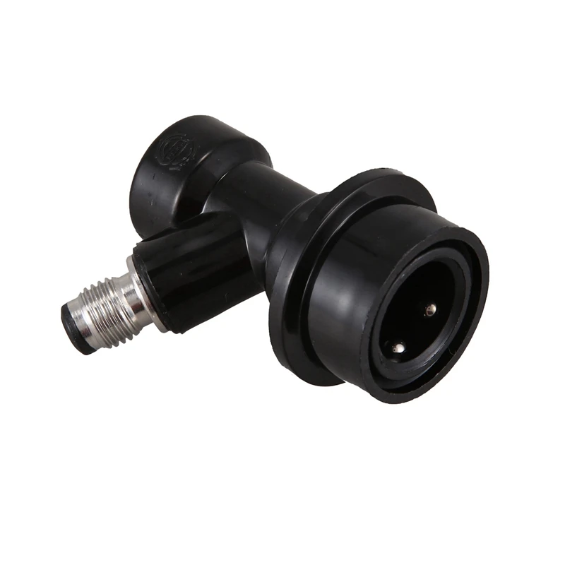 2Pcs Home Brew Beer Keg Connector Dispenser Thread Head Ball Lock Keg Disconnect Connectors Ball Lock Beer Faucet Home Brewing A