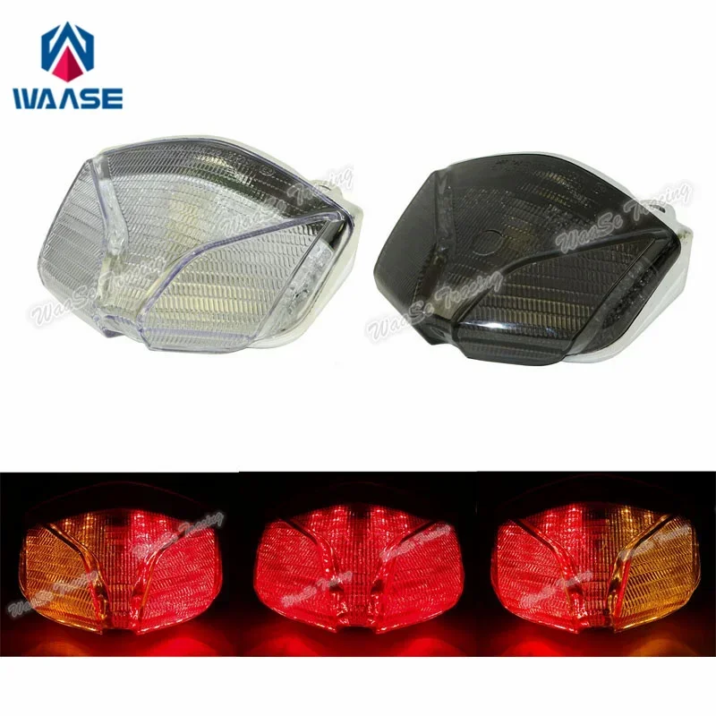 

waase For MV Agusta Brutale Strada F4 F1000 2000 2001 2002 2003-2009 Rear Tail Light Brake Turn Signals Integrated LED Light
