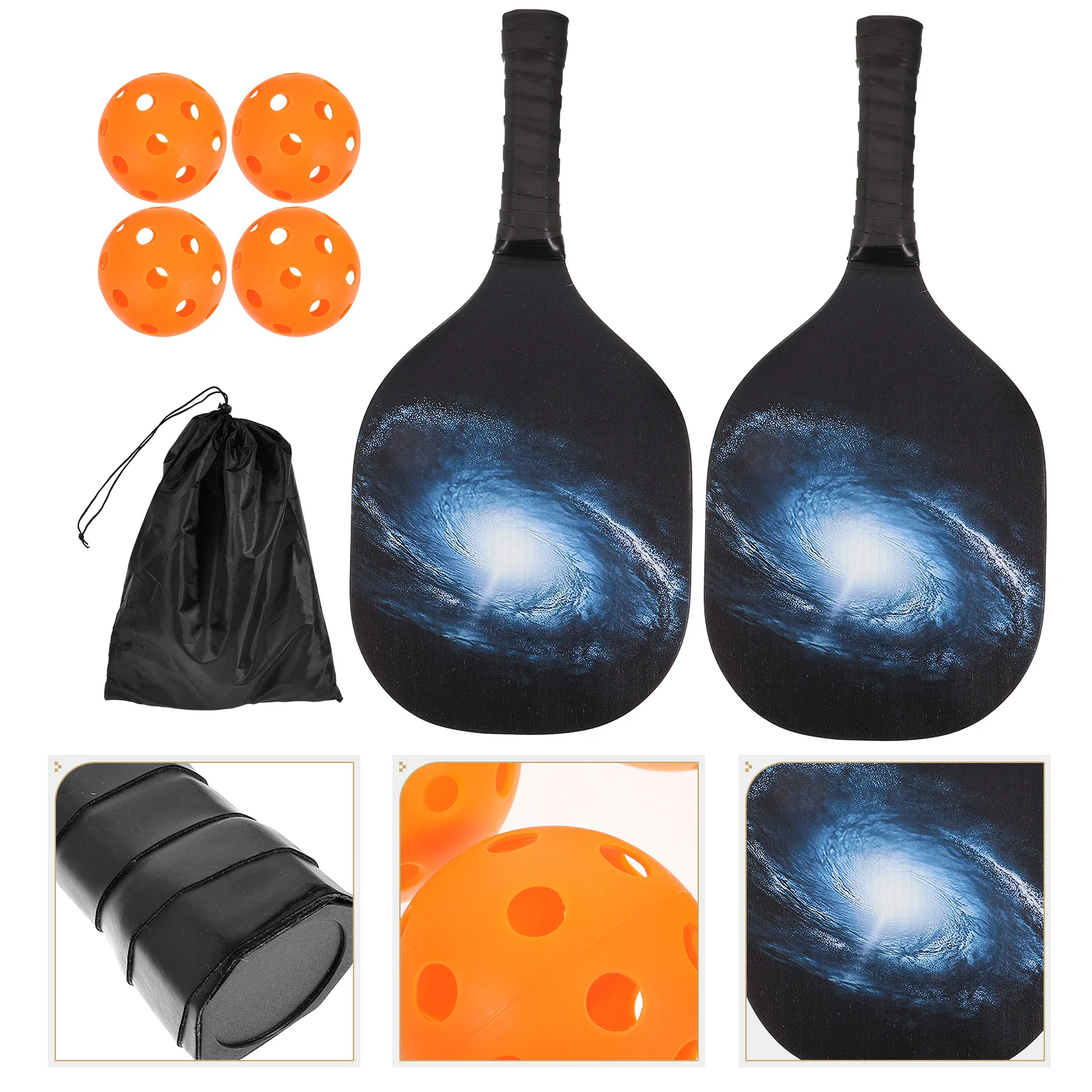 Pickleball Racket Paddle Speelgoedgat Draagbare Sport Creatieve Peddels Outdoor Kit Supplies