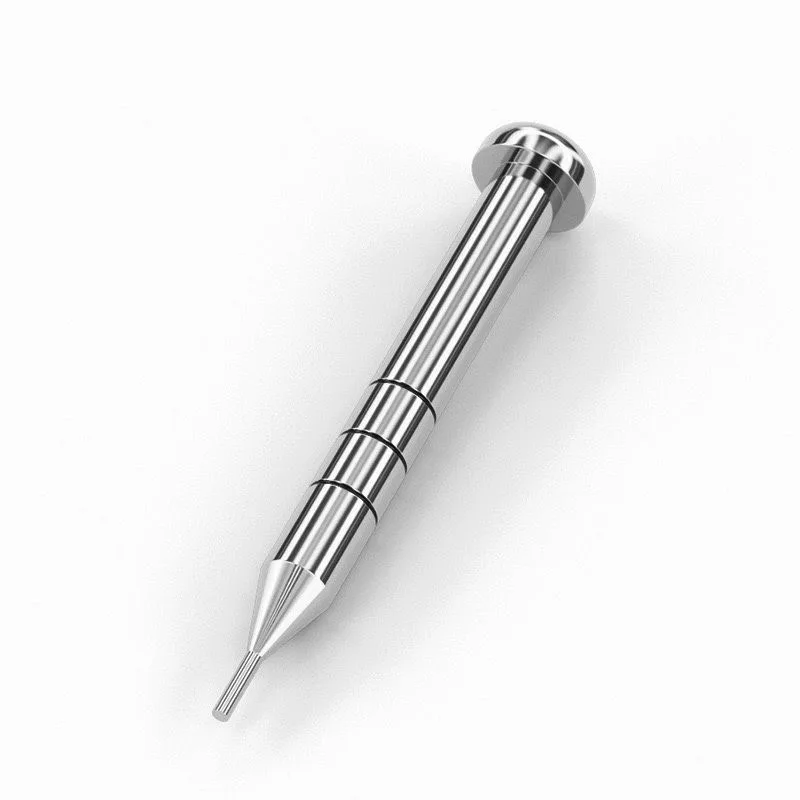 Dispositivo di rimozione della striscia di punzonatura dell'ago per smantellamento della striscia di punzonatura di alta qualità e elevata durezza