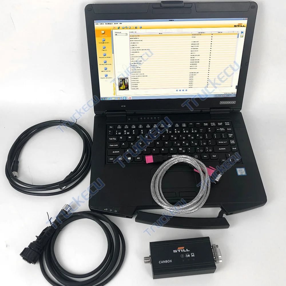 Forklift for Still Incado Box Diagnostic Kit forklift Incado Box Diagnostic tool STILL canbox Scanner Tools with CF54 Laptop