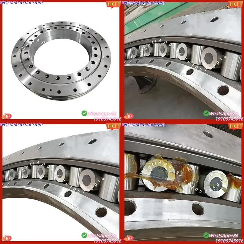 2026Hot Luoyang JW High Precision Double-Row Ball Slewing Bearing ZB2.20.0897.200-1SPPN 42CrMo/Chrome Steel 10,000 Nm Moment