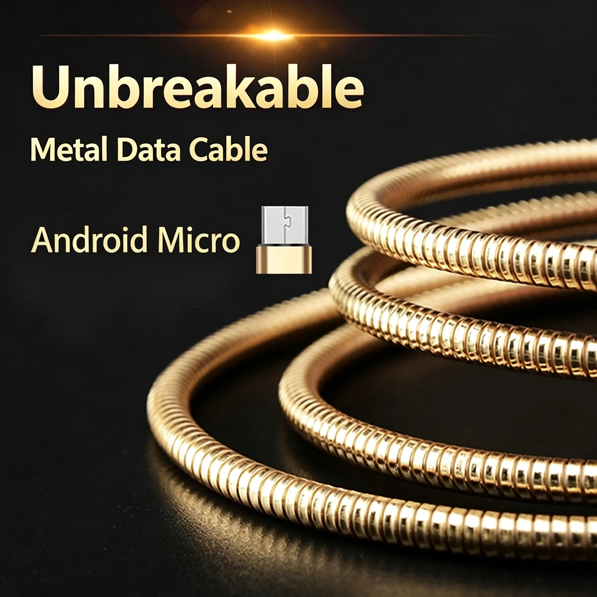 Micro USB Cable Data Sync Fast Charging For Android Phones & PS4 Galaxy A05s/A04s/A03s Redmi12C/10A/9A5A3Tecno Spark Go4/3Pop7/8