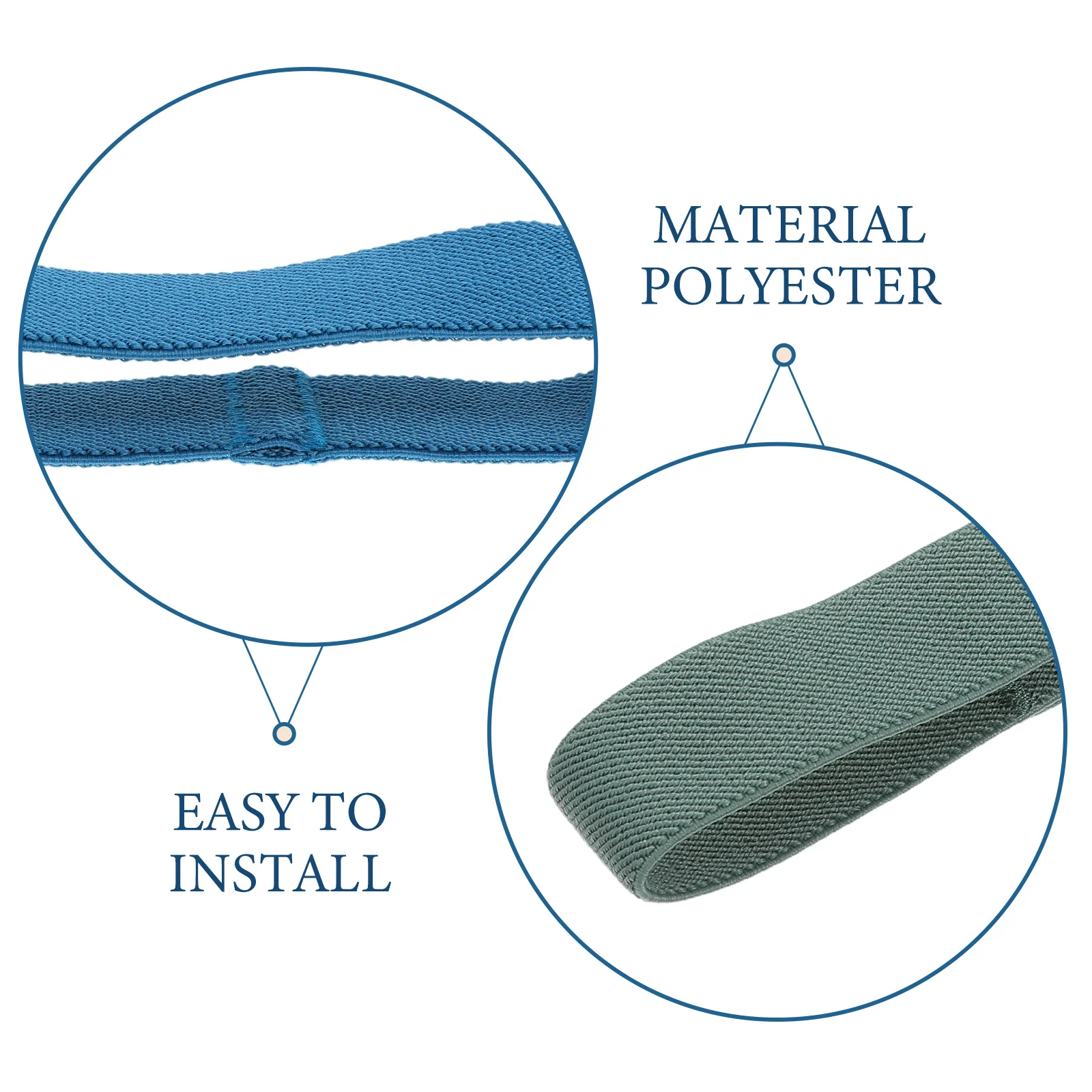 9Pcs Bento Box Securing Straps Elastic Lunch Box Replacement Bands for School Office Picnic Outdoor Travel Fixing Bands