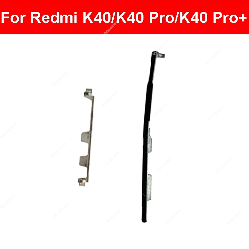 

Power Volume Side Button Buckle Bolt Bracket For Redmi K40 K40 Pro K40 Pro Plus Key Switch Bracket Snap Gasket Replacement Parts