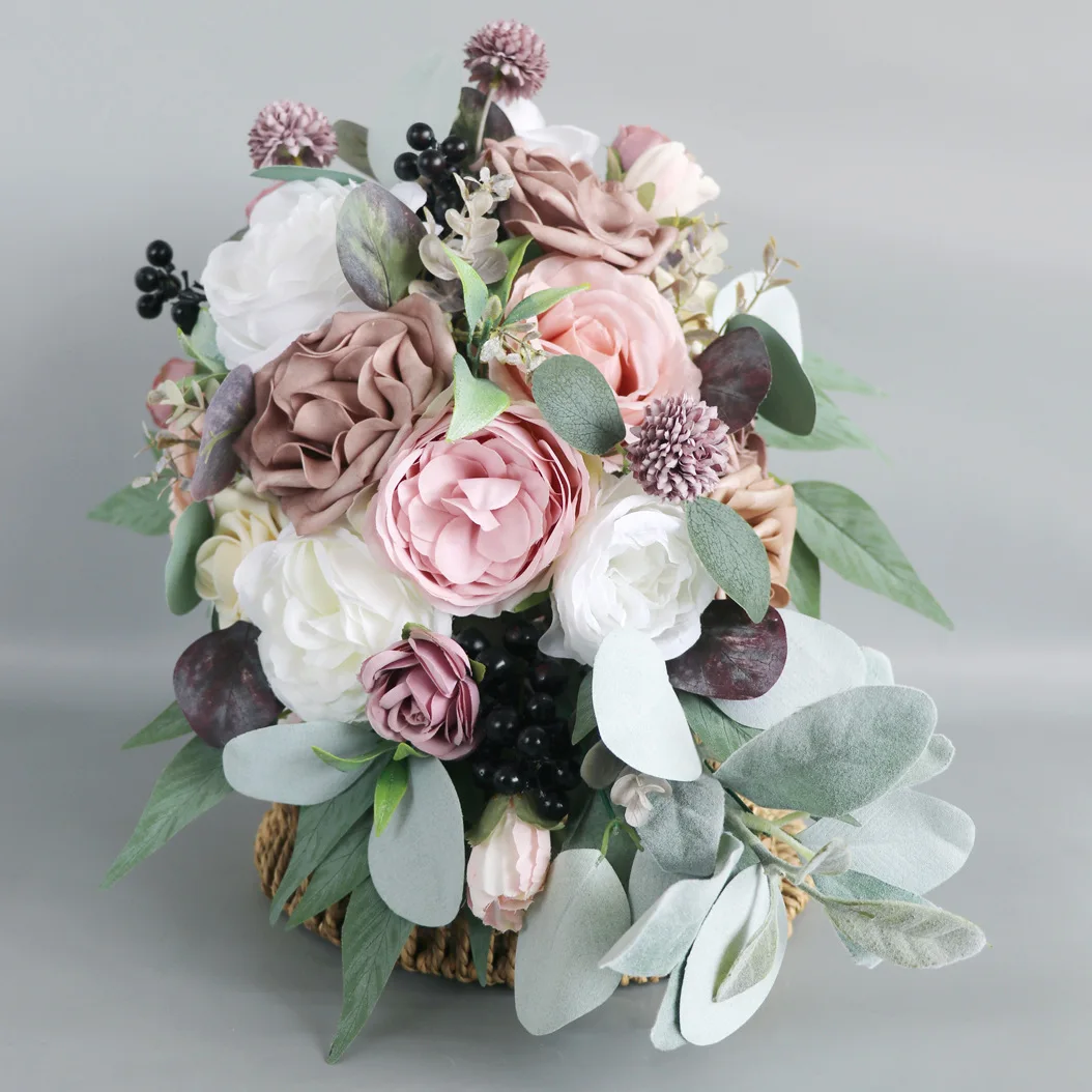

Fancy Long Bridal Bouquets Wedding Flowers Bridal Bouquet 26*45cm Wedding Accessories