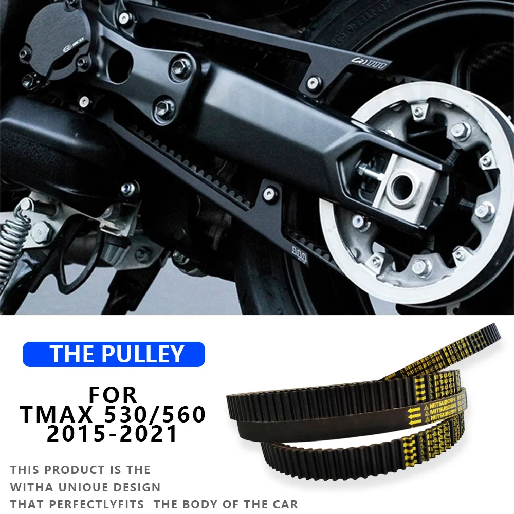 

MTKRACING для YAMAHA TMAX 530/560 2015-2021 аксессуары для мотоциклов усиленный приводной ремень подходит для скутера, мопеда