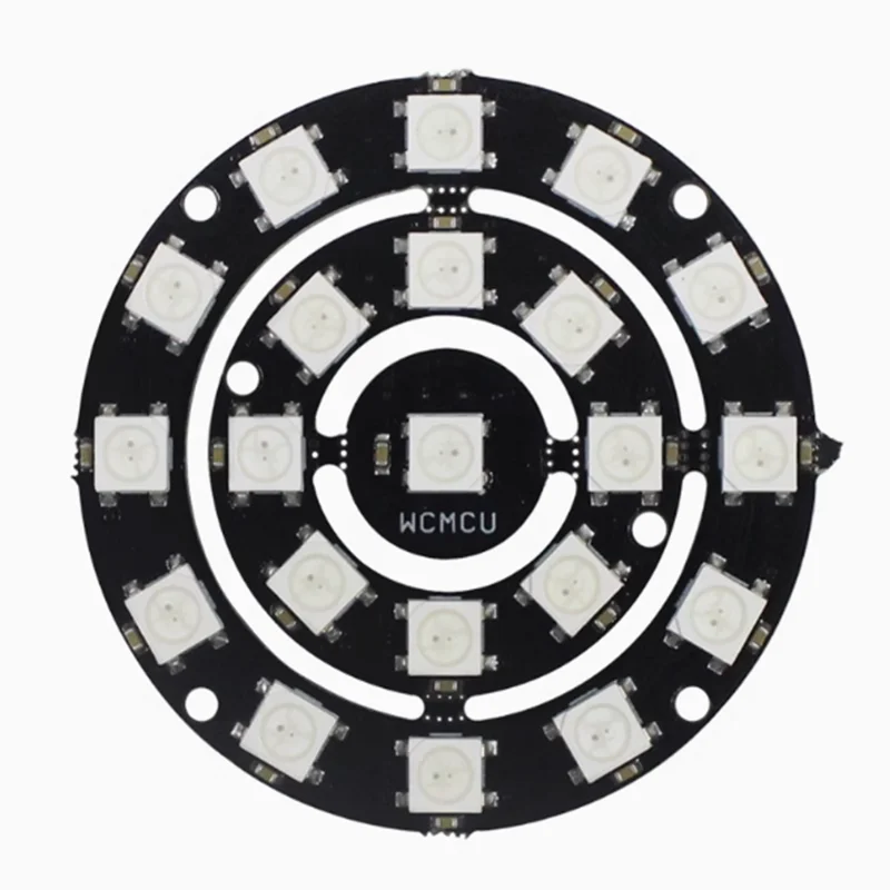 1 pz WS2812B LED a colori barra luminosa microcontrollore luce programmabile con modulo driver luce LED RGB WS2812