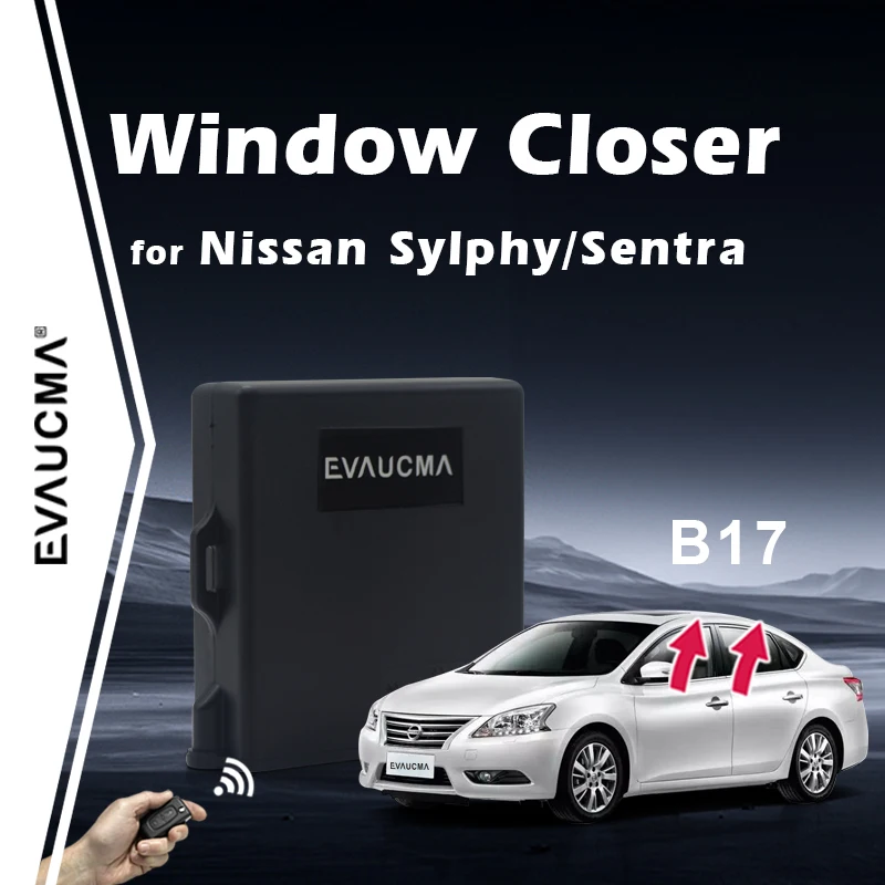 

Car Power Window Closer Module For Nissan Sylphy Sentra B17 Car Automatically 4Door Window Close Closing Kit Alarm