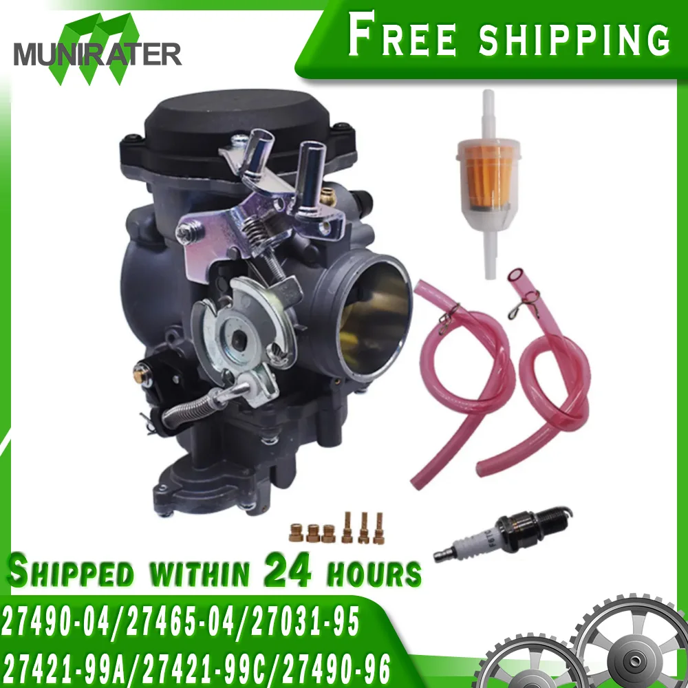 

Carburetor CV 40mm For Sportster 883 1200 27421-99C 27490-04 27465-04