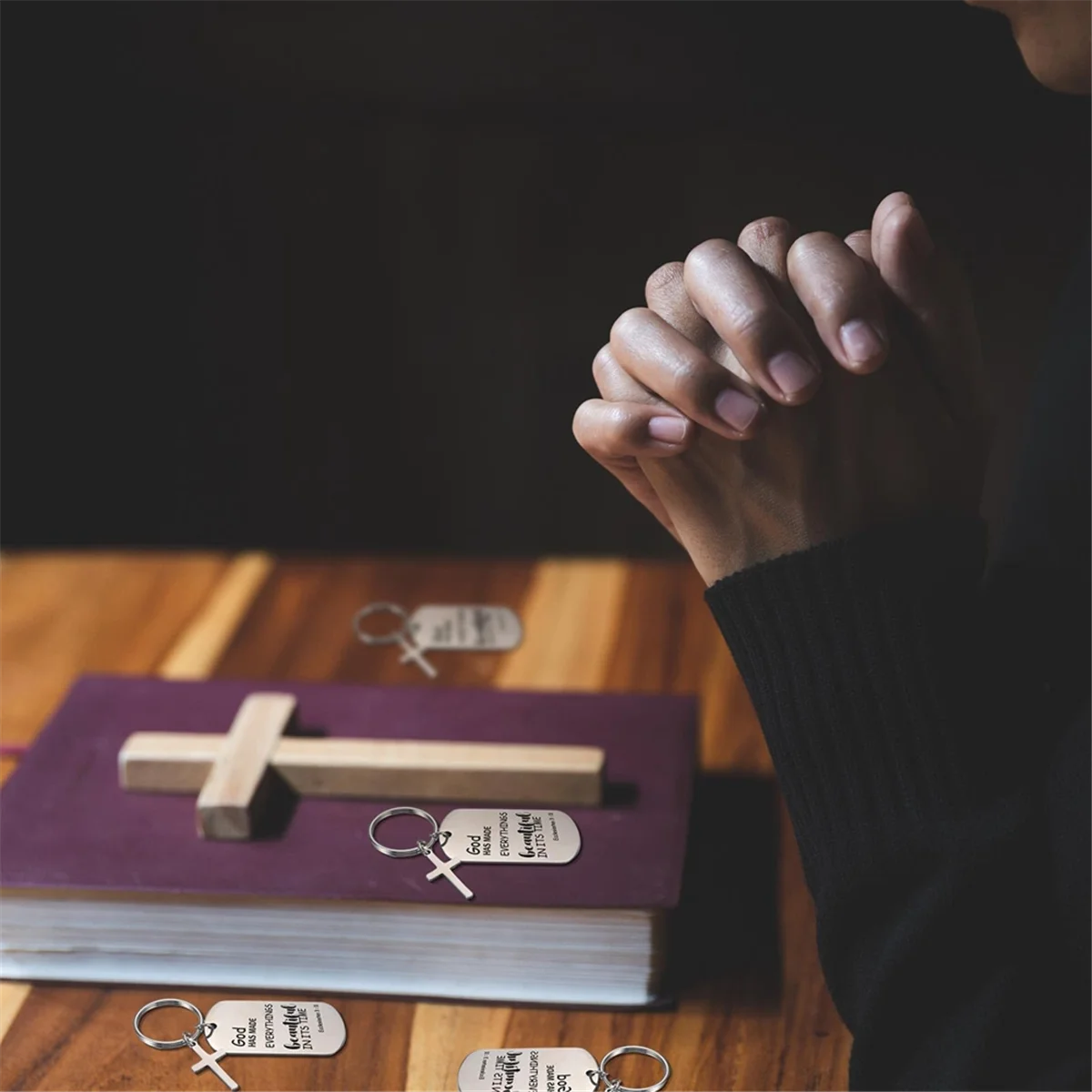 30 قطعة سلسلة مفاتيح معدنية قابلة للنقش الفراغات ختم معدني الفراغات للنقش الفولاذ المقاوم للصدأ فارغة حلقة رئيسية العلامة مع ثقب