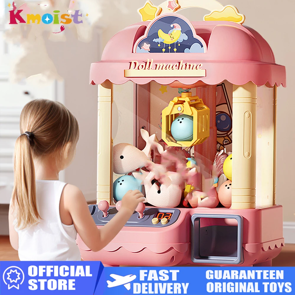 

Doll Holding Machine Home Play Electric Toy Mini Doll Holding Egg Twisting Toy Children's Toys Catch Doll Machines Claw Machine