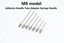 M8 * 1 model stainless metal needle distributor, adhesive adapter, pneumatic adhesive accessories, spray needle tube