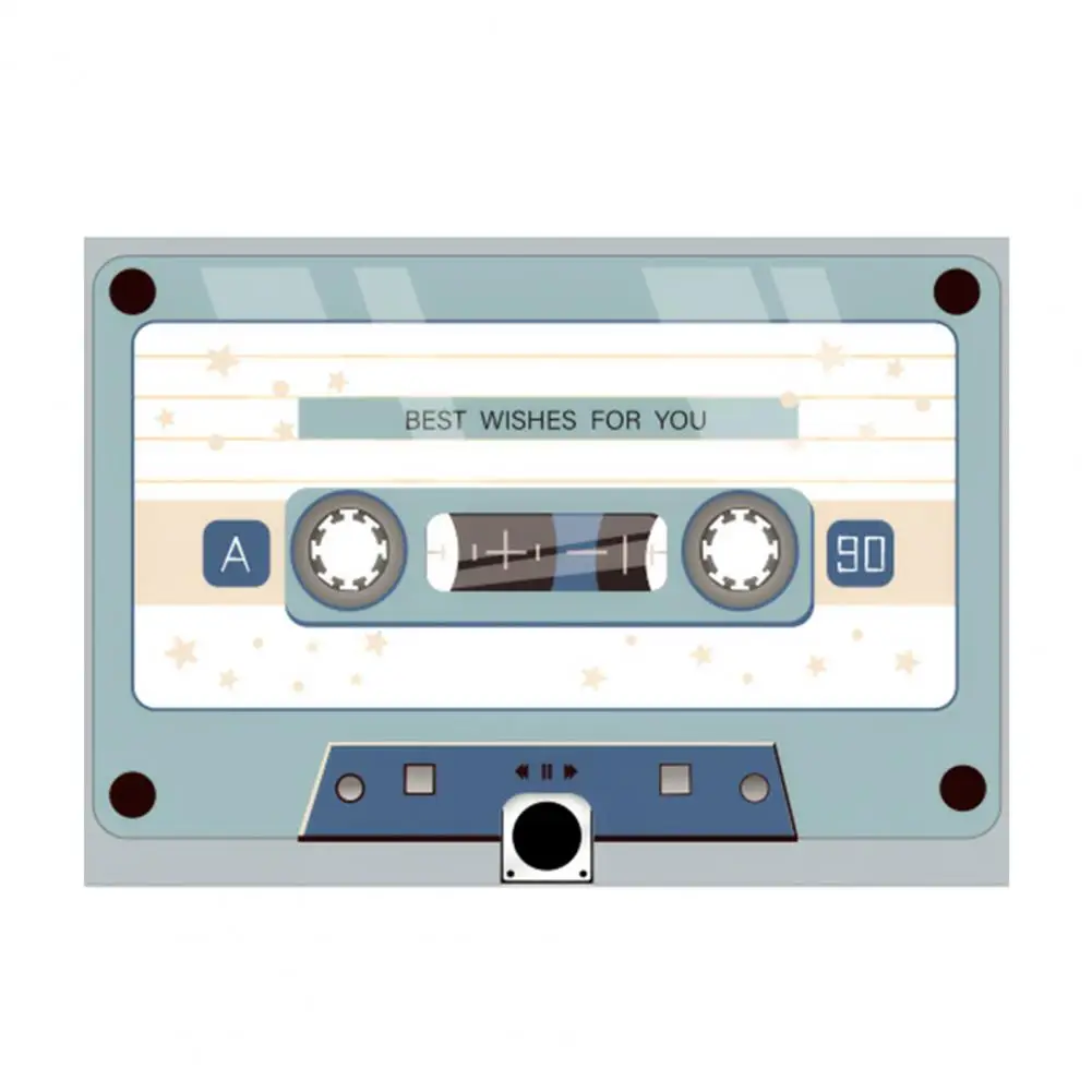 Cassette ส่วนบุคคล Multifunctional Mini Retro แม่เหล็กเทปเสียงอุปกรณ์เสริม