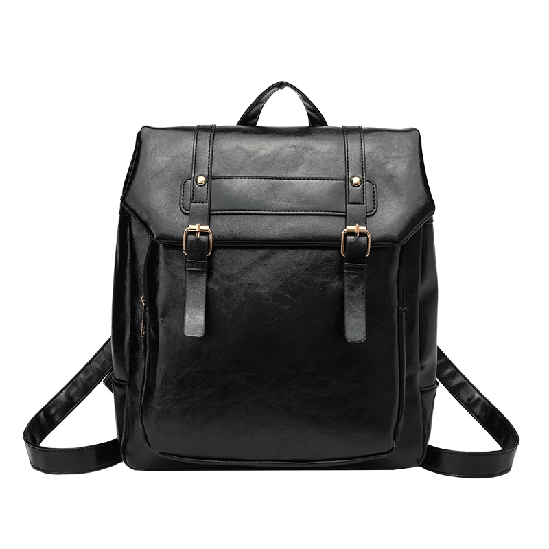 

2026 Новые винтажные женские рюкзаки высокого качества из искусственной кожи, женская женская сумка, корейский студенческий рюкзак, модная сумка в консервативном стиле