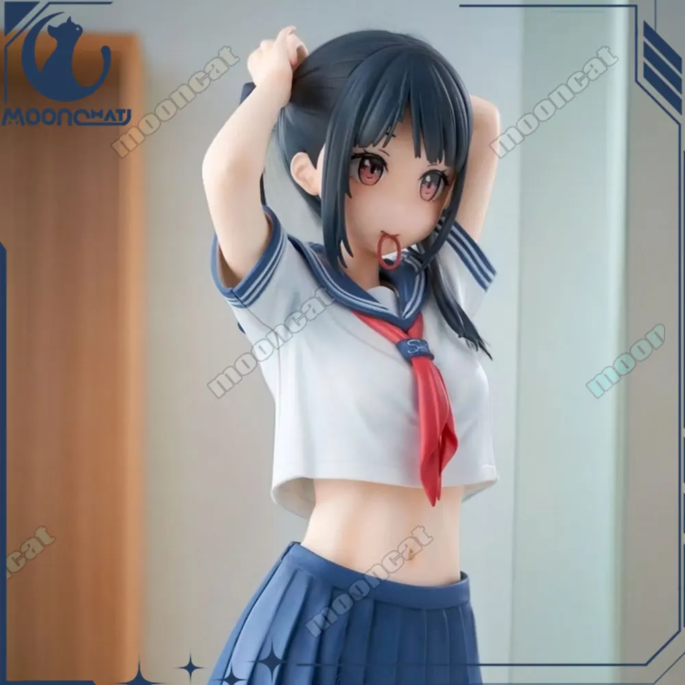 

28cm In The Middle Of A Sailor Suit Kawaii Girl Figures Sexy Girl Action Figure Adult Dolls Pvc Model Desk Collection Boys Gift