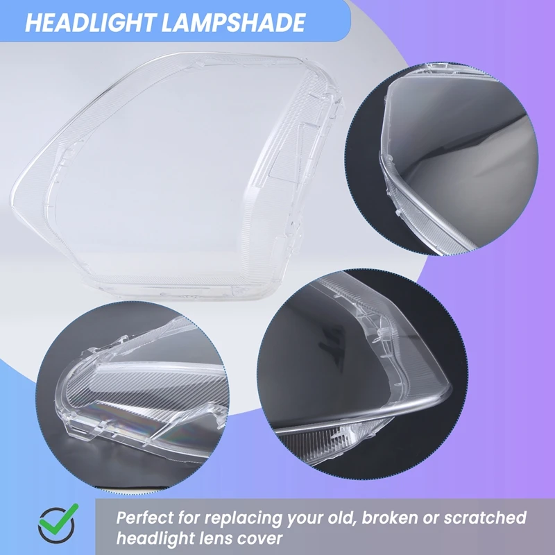 Car Headlight Lens Cover Head Light Lamp Lampshade Front Light Shell For Chery OMODA 5 C5