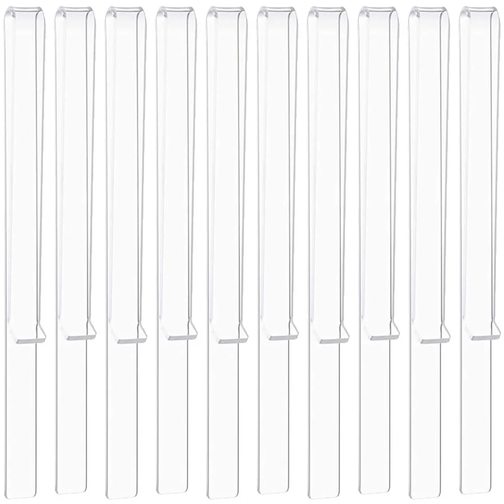 

5 Pairs Piano Music Stand Clip Acrylic Singing Score of 10 Pieces (pj1226 Clip) Clips Wind Page
