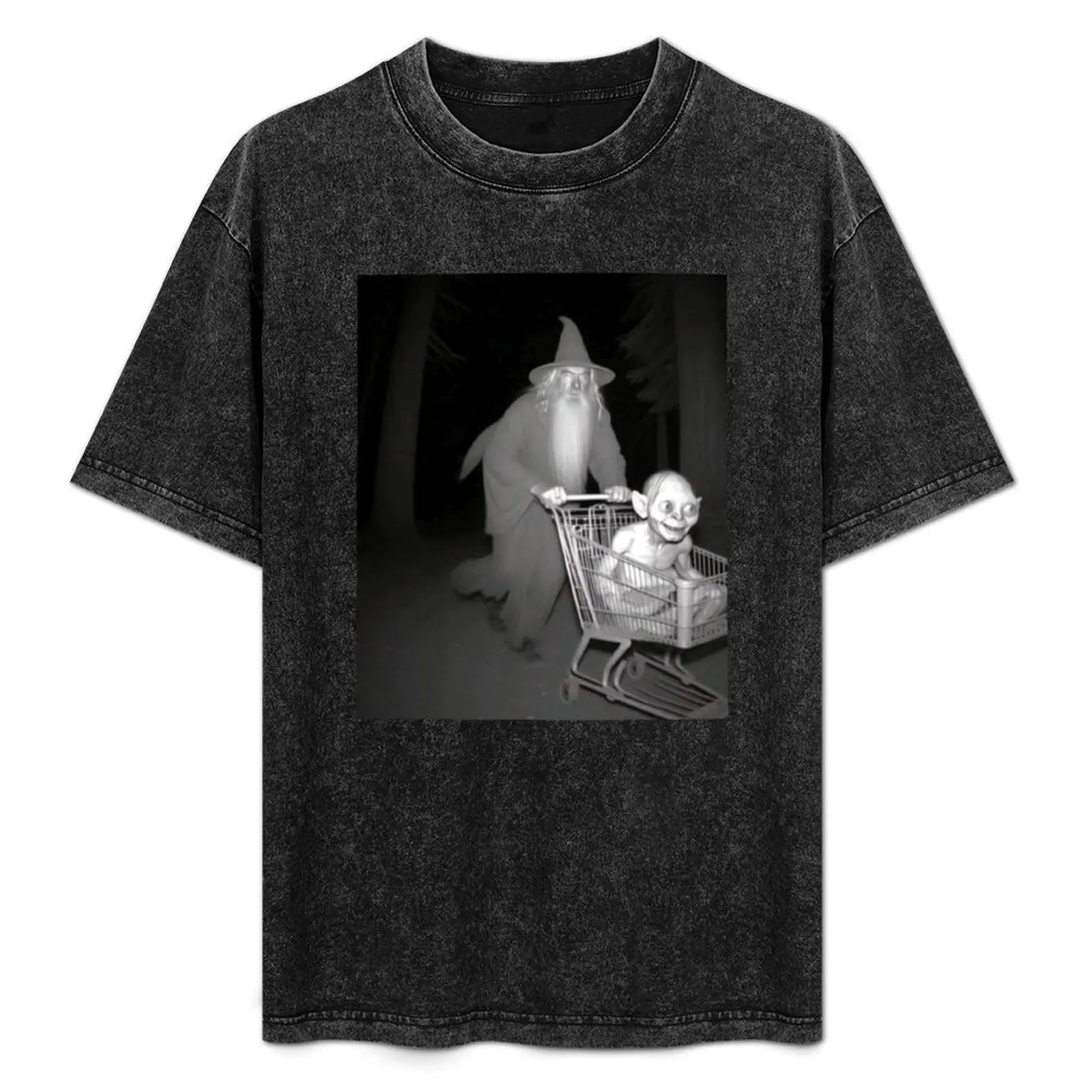 

Funny Halloween Shopping Cart T-Shirt Plus Size Gym Sports T-Shirt