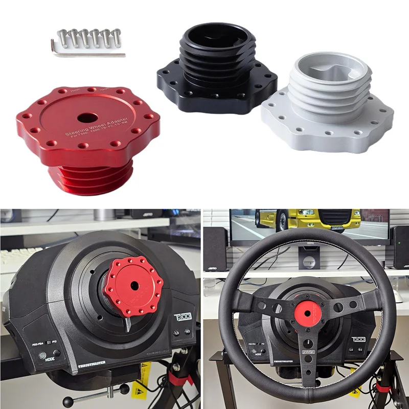 Adaptateur De Trou De Direction Volant Universel Pour Accorder 3 Trous