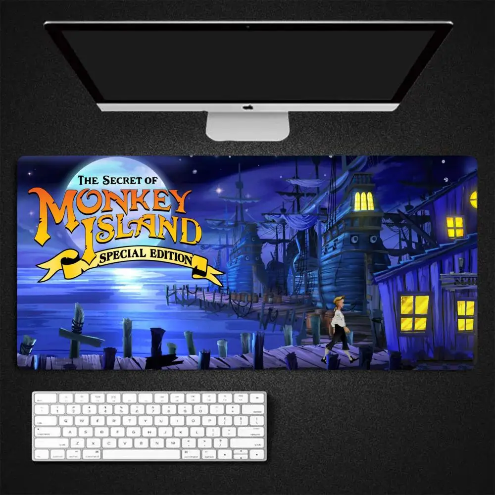 

MINISO-M-Monkey Island Mouse Pad Gaming Mousepad Abstract Large 800x400x2mm Garbinet Player MouseMat Desk