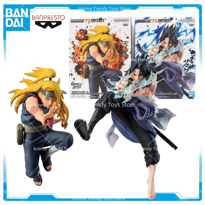 

In Stock Banpresto NARUTO Shippuden 72 Series VIBRATION STARS Deidara & Uchiha Sasuke Anime Figure Collectible Gift WY