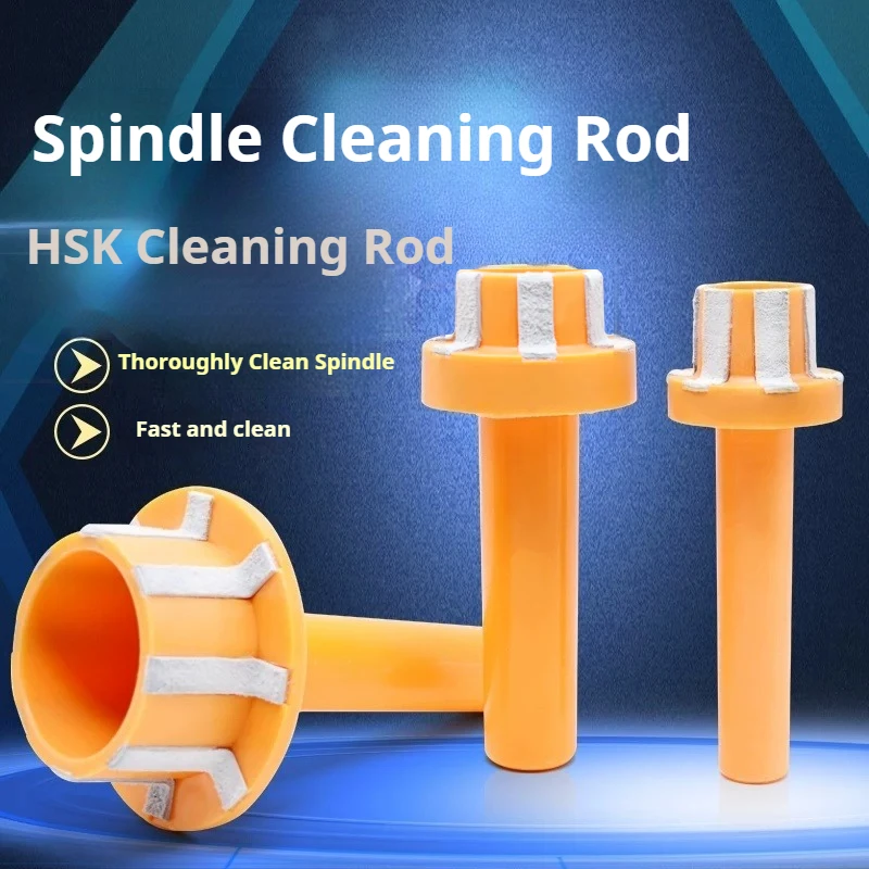 Machining center spindle cleaning  BT30 BT40 BT50 HSK63F/A HSK50E/A HSK40E/A HSK32E/A HSK25E/A CNC Taper Collet Wipe Cleaner