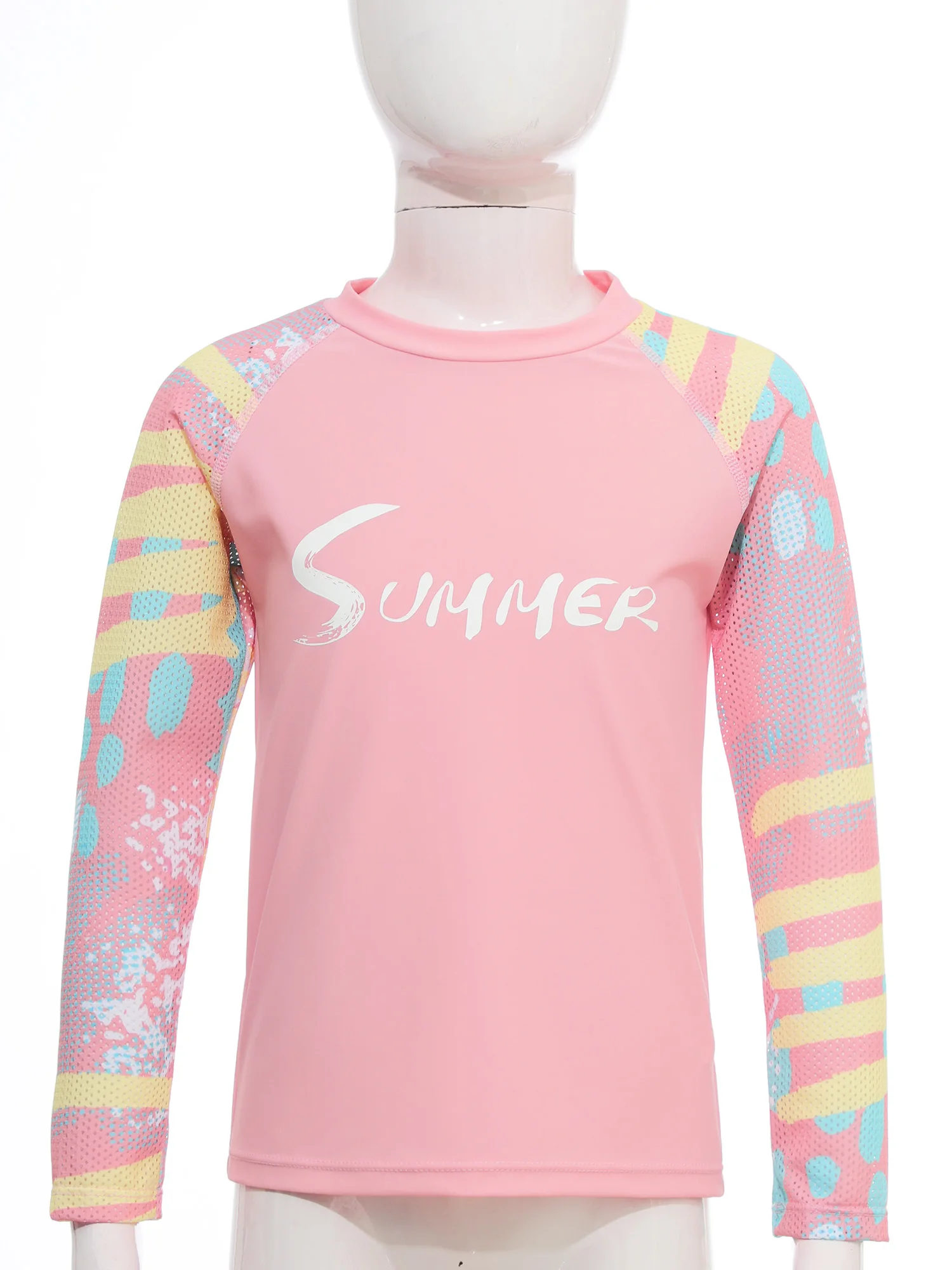 Kids Girls 3Pcs Floral Swimsuit Rash Guard Sunsuit Outfit Long Sleeve Tops Shorts And Legging Sun Protection Pool Swimwear Set