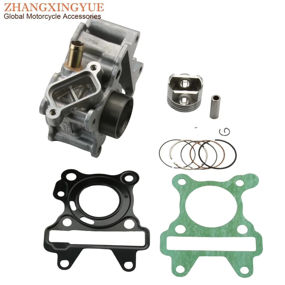 Scooter Cylinder Kit For Yamaha YW50FX Zuma XC50 Vino BX50 Gear CE50 Jog NS50F Aerox 4 XF50 50cc 4T 3B3-E1311-00