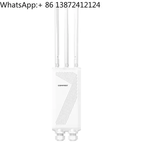 COMFAST CF-EW87 QCA Chipset OpenWRT Dual Band 3600Mbps WiFi 7 Router 802.11BE Wireless Outdoor Access Point