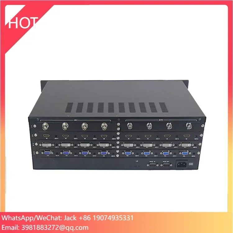 HUAIN Video Matrix Modular HD Hybrid Seamless Switcher 16x16 4k Video Matrix for Wall Displays