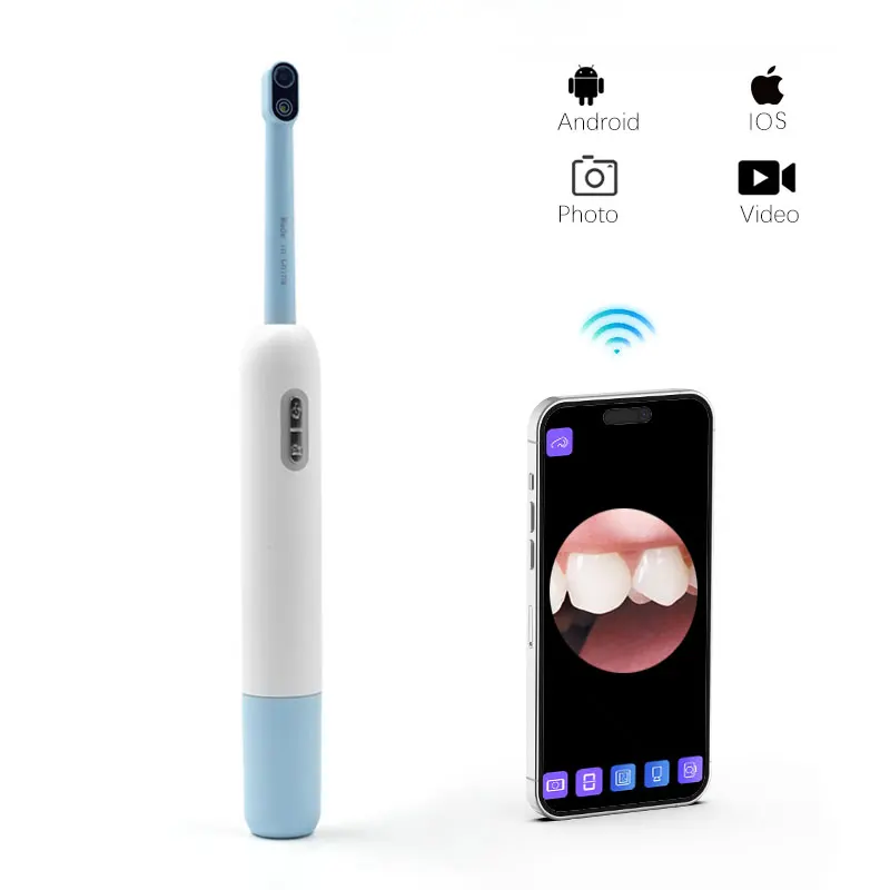 Wireless digital Dental Intraoral Oral camera HD WIFI Endoscope teeth mirror  Imaging USB system with Photographic function