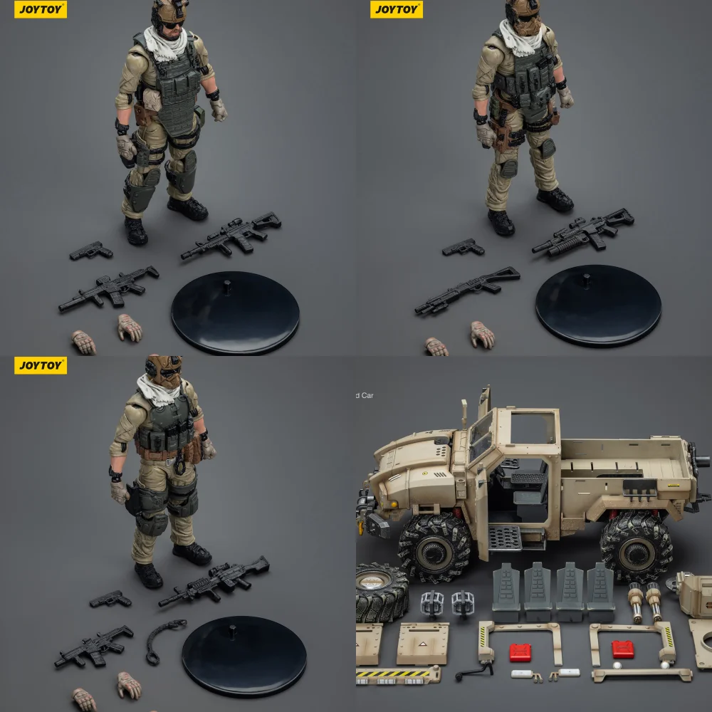 In Stock JOYTOY 1/18 Scale JT9534 JT9541 JT9565 JT9459  U.S. Army Delta Assault Squad-Support  Armored Vehicle Action Figure