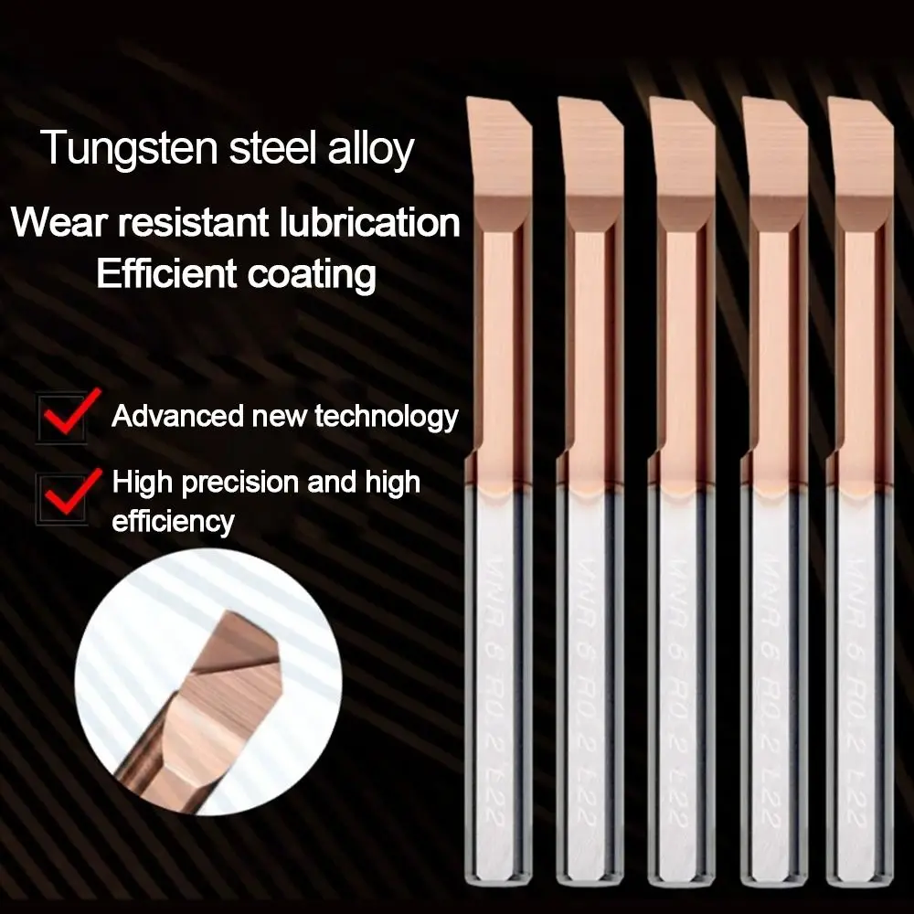Nieuwe schroefdraad gecoate boorgereedschappen Carbide Mini Slot Cutter Staallegering Cutter