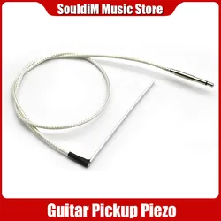 Ultra Thin 0.9MM Acoustic Guitar Transducer Piezo Under Saddle Pickup Tuner Cable for EQ Parts