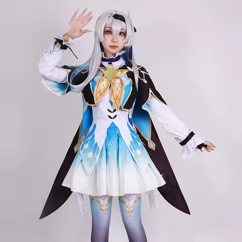 Firefly Cosplay Costume Honkai Star Rail Carnival Uniform Wig Anime Halloween Costumes Men Game Character Outfits