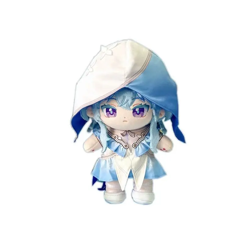 Wuthering Waves Shorekeeper لطيف الشكل أفخم محشوة القطن دمية على ظهره قلادة صبي فتاة اللعب المفاتيح هدية