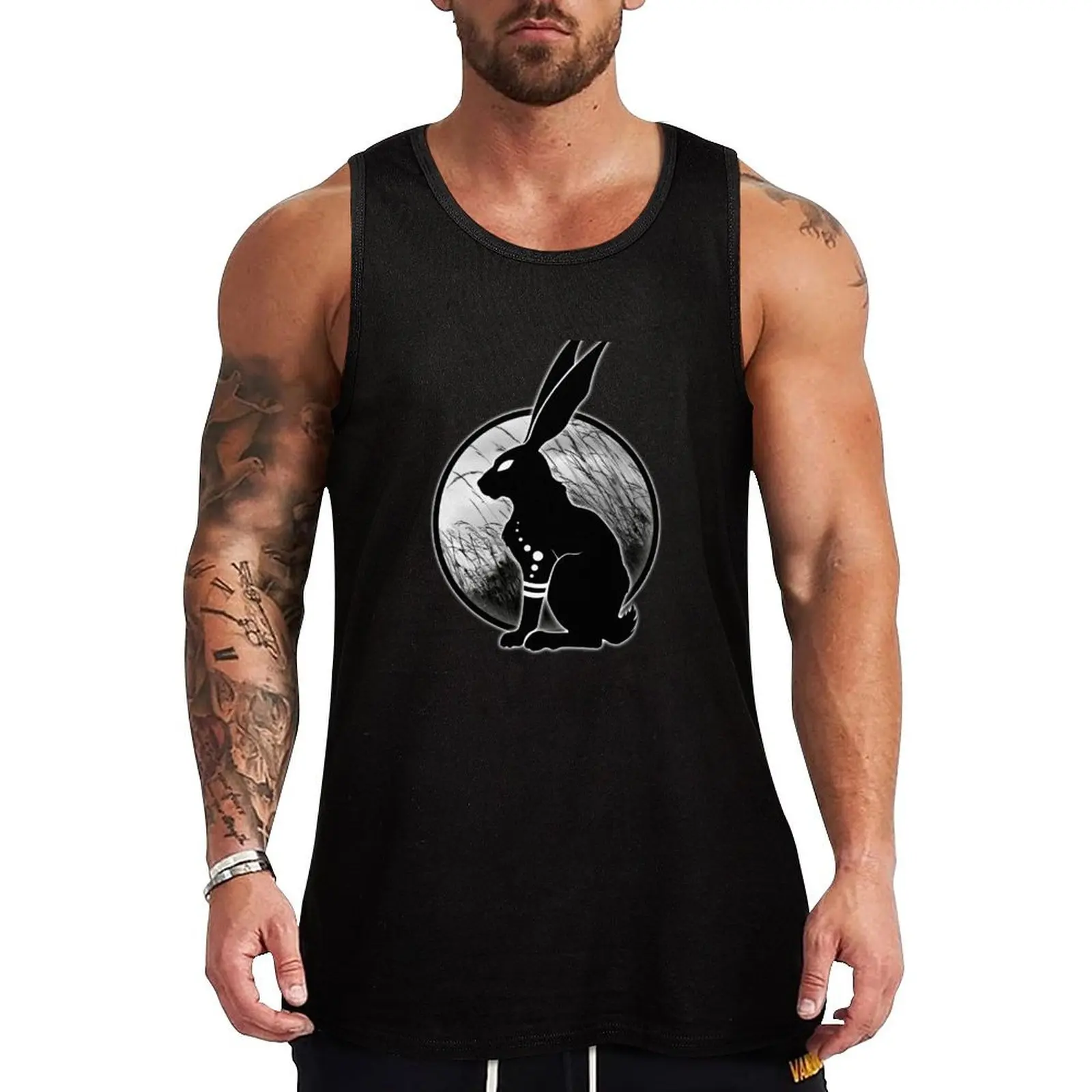 

Shadow Hare 2 Tank Top plain t-shirt Men's clothing Men's t-shirt