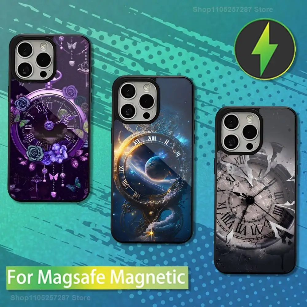 

Art Dream Watches Phone Case For iPhone Mini,13,15,Pro,Max,For Magsafe,17,14,Plus,12,11,16,Magnetic Wireless Charging