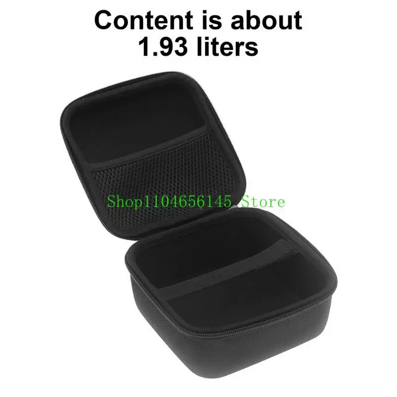 

Стильный футляр для хранения Дорожный футляр для хранения Квадратный безопасный и удобный раствор Организация и защита оборудования для PT-P710BT