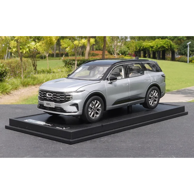 Diecast 1:18 Scale FORD EDGE SUV Alloy Vehicle Model Finished Simulation Collection Decoration Gift Toys Display